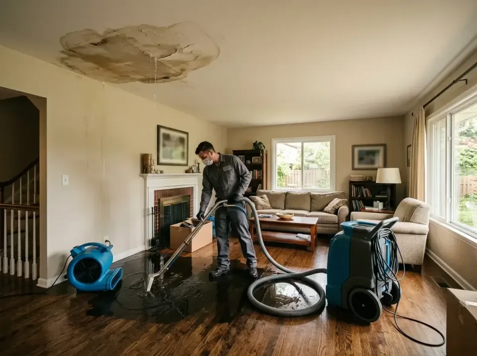 attic-pipe-burst-ceiling-drip-008 — frequently asked questions, Water Damage Restoration & Carpet Care in Bealeton, VA